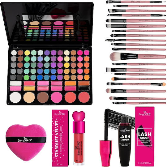 Sensopro Milano Комплект За Грим Color Crush + Подаръци