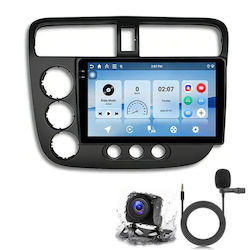 Honda Civic 2001-2005 Android Αυτοκίνητο Κεντρικός Έλεγχος Οθόνη Πλοήγησης Bluetooth Player Μνήμη 4-πύρηνο 2gb + 64gb Στάνταρ + Κάμερα Οπισθοπορείας + Μικρόφωνο Honda Civic 2001-2005 Android Αυτοκίνητο Κεντρικός Έλεγχος Οθόνη Πλοήγησης Bluetooth Player Μνήμη 4-πύρηνο 2gb + 64gb Στάνταρ + Κάμερα Οπισθοπορείας + Μικρόφωνο