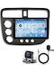 Honda Civic 2001-2005 Android Unitate Centrală Auto Ecran Navigație Bluetooth Player Memorie 4-Core 2GB + 64GB Standard + Cameră Marșarier + Microfon