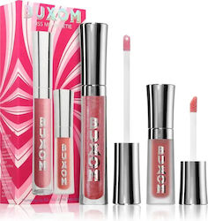 Buxom Kiss Me Sweetie Set Cadou Kit Luciu de Buze Plumping Nuanță Roz Bej Buxom Kiss Me Sweetie Set Cadou Kit Luciu de Buze Plumping Nuanță Roz Bej
