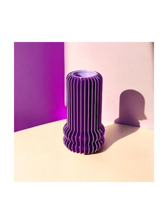 Whimsy 100% Διακοσμητικό 3d Βάζο Lila Seide Pink Stories