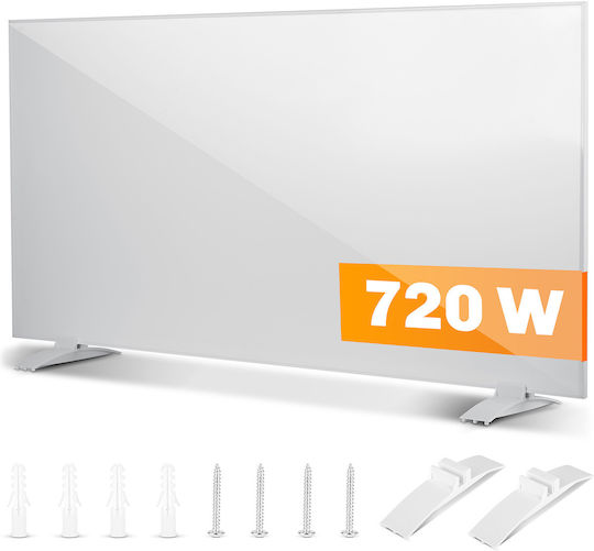 Berdsen Πάνελ Υπέρυθρης Θέρμανσης Δαπέδου 720W Λευκό 120x60cm