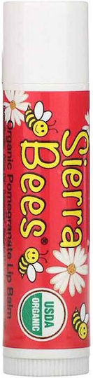 Sierra Bees Lip Balm Ρόδι 4.25gr