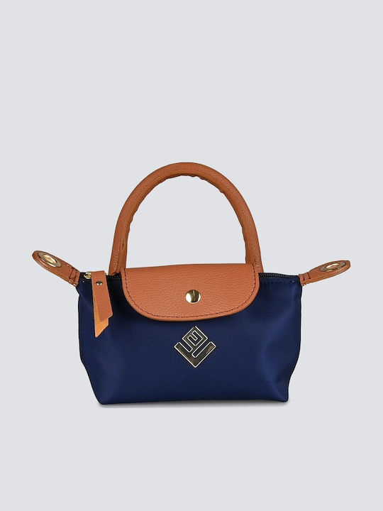 Lovely Handmade Women's Shoulder Bag Blue