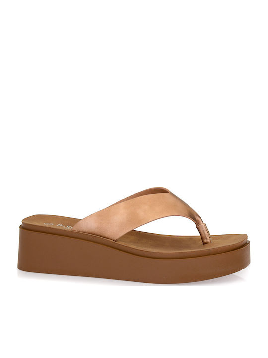 Sommer Damenplattformen Goldene