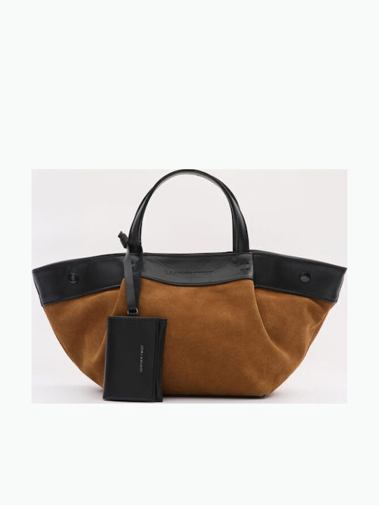 Leathertwist Leather Women's Shoulder Bag Tabac...