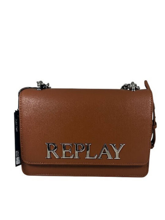 Replay Women Γυναικεία Τσάντα Ώμου Ταμπά
