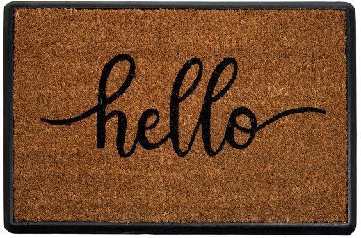 Doormat Hello 40x60 Tray Sidirela