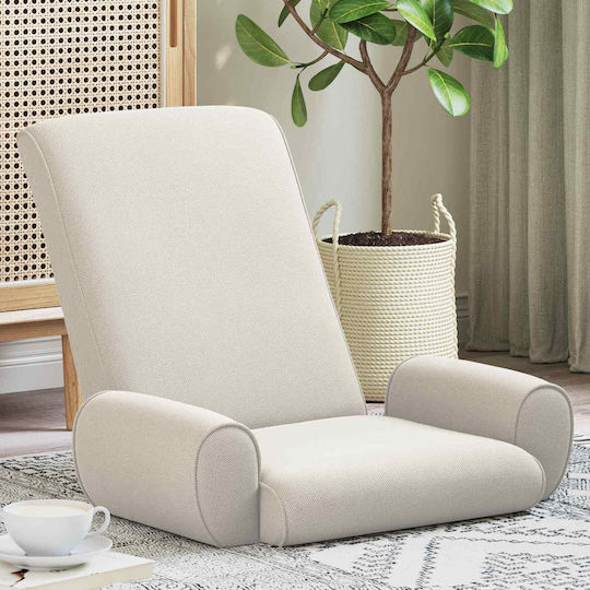 Vidaxl Floor Chair Oat 68x51x56cm Velvet 1 Piece Vidaxl Floor Chair Oat 68x51x56cm Velvet 1 Piece