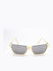 Celine Women's Sunglasses with Beige Frame and Gray Lens CL40028I-25C