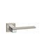 Viometale Door Lever Rosette Brass 06.783 Nickel Matt Chrome