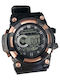Digital Men's Watch 40mm Battery with Black Rubber Strap