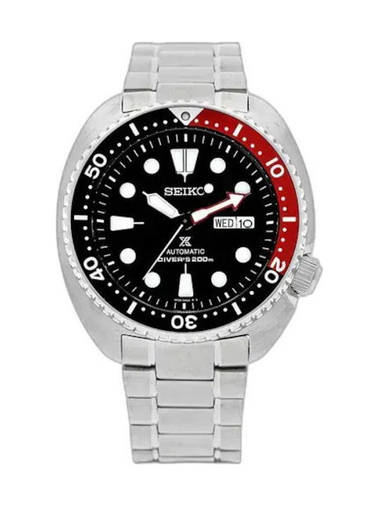 Seiko Мъжки Часовник Автоматичен със Сребрист Ацетилен Механизъм