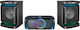 Akai Proffesional Sound System 2.1 200W with Player and Bluetooth Black