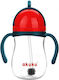 Akuku Children's Silicone Cup Red 280ml for 9m+