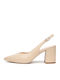 Leder Pumps Beigen
