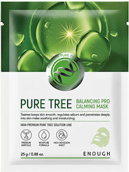 Enough Fabric Face Mask Tea Tree Pure Tree Balancing Pro Calming Mask 1 Pc Enough Fabric Face Mask Tea Tree Pure Tree Balancing Pro Calming Mask 1 Pc