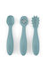 Petite & Mars Baby Spoon Set with Heat Sensing Silicone for 6+ Months 3 Pieces