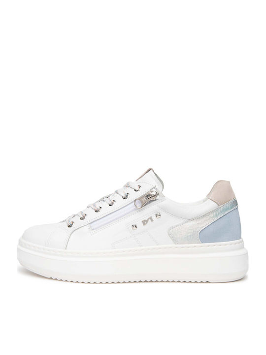 Damen Sneakers Silber