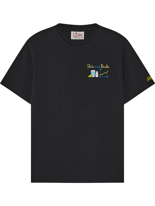 MC2 Portofino T-shirt Κιτρινο- Μαυρο- Μπλε