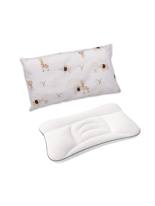 Kidizi Kinder Schlafkissen Safari Beige 30x50cm