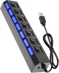 Treqa USB Hub 7 Θυρών (USB-A) 020825 Treqa USB Hub 7 Θυρών (USB-A) 020825