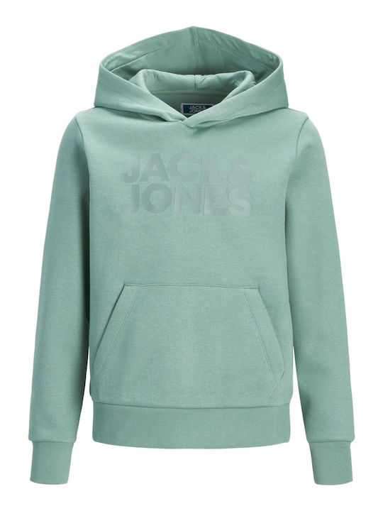 Jack & Jones Παιδικό Φούτερ με Κουκούλα και Τσέ...