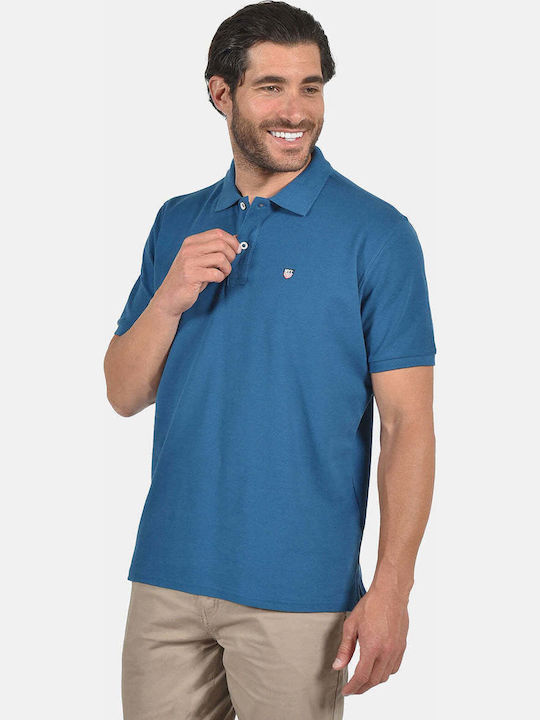 New York Tailor Polo Μπλούζα Πετρόλ