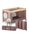 Petite & Mars Playpen With Mattress Brown 60x120cm