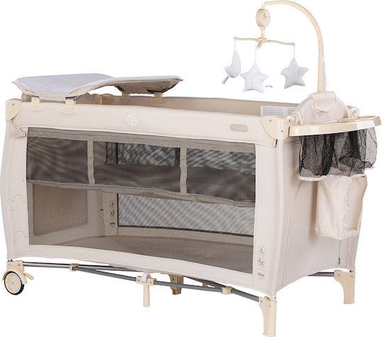 Chipolino Laufstall 2 Ebenen Mit Matratze