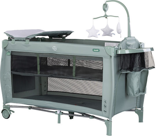 Chipolino Laufstall 2 Ebenen Mit Matratze