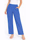 Women's Pantaloons in Regular Fit Blue SS-J172518-3-26TR-Blue