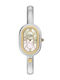 Fossil Womens Battery Watch With Silver Metal Bracelet