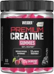 Weider Premium Creatine Monohydrate Creapure Cherry Pop 60 ζελεδάκια Weider Premium Creatine Monohydrate Creapure Cherry Pop 60 ζελεδάκια