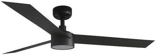 Faro Barcelona Cruiser L SWT Ανεμιστήρας Οροφής 132cm με Φως Μαύρος