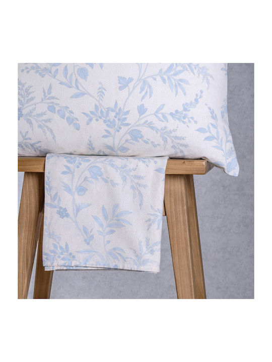24home.gr Casual Double Bed Sheets Set With Rub...