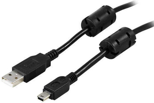 Cablu USB 2.0 USB-A Mini USB-B Negru 1.5m 171.130.014