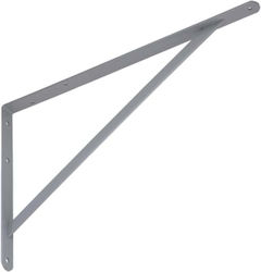 Velano Raft De Colț Din Metalic În Culoare Gri 500x330mm