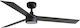 Faro Barcelona Rudder 3 L SWT Ventilator De Tav...