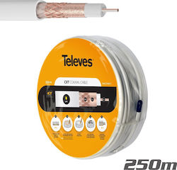 Televes Koaxialkabel 250m 214211 Televes Koaxialkabel 250m 214211