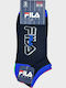 FILA Kids' Blue Ankle Socks 3 Pairs