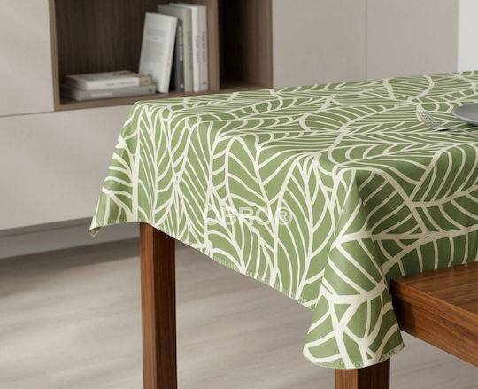 Τραπεζομάντηλο Αλέκιαστο Green 140x180εκ.
