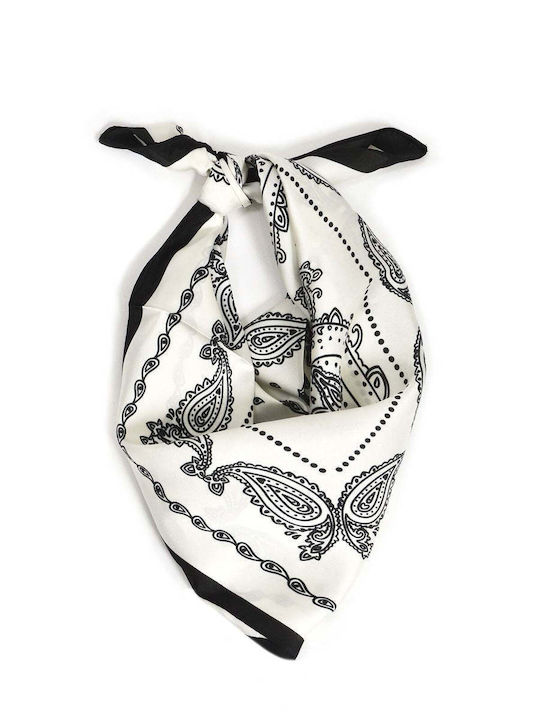 Mat Fashion Şal Pentru Femei Alb 0043.8271.N-white
