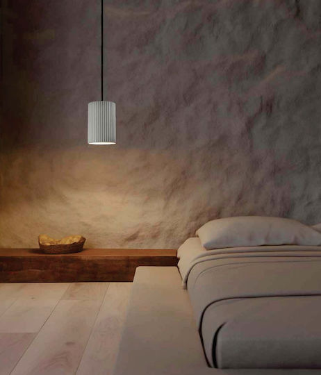 Inlight Grey Ceiling Light with E27 Socket 22x22x15cm 4062