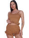 Comfort Summer Babydoll Brown
