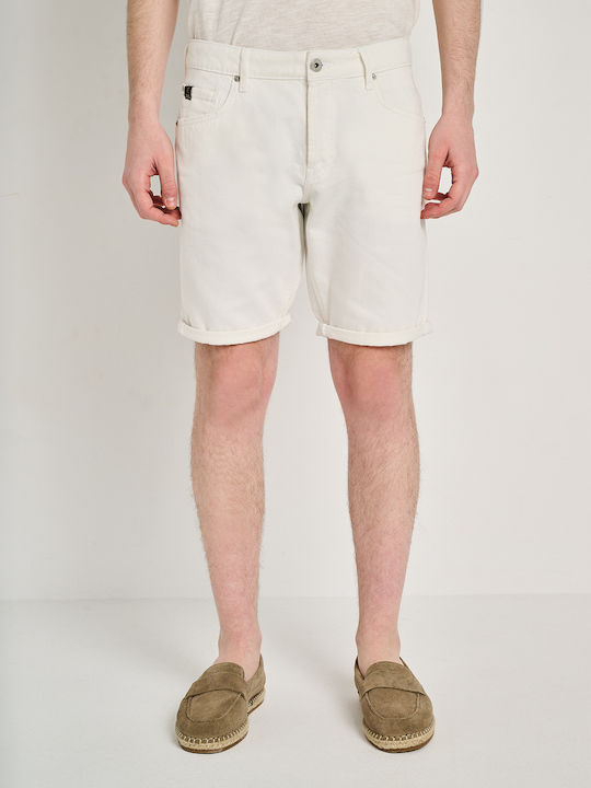 Staff Paolo Men's Denim Shorts Ivory