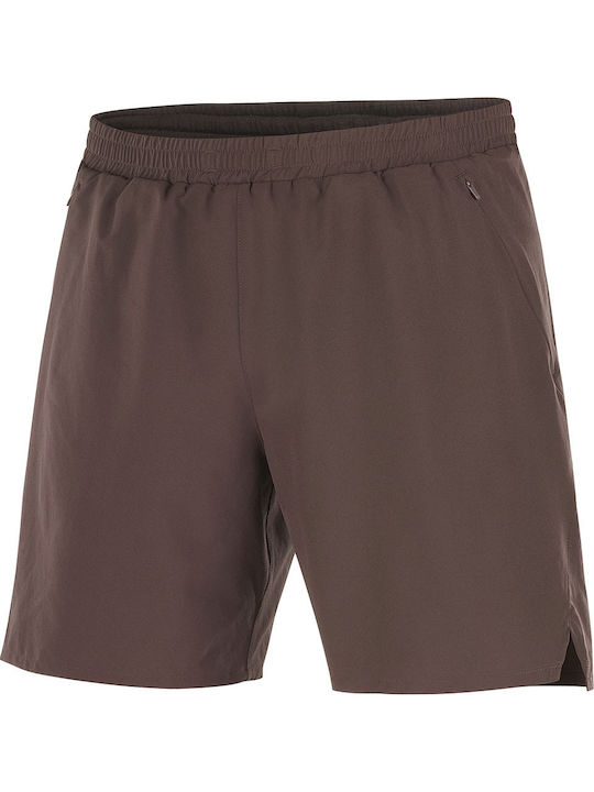 Shakeout Core 2 in 1 Sports Men's Bermuda Brown