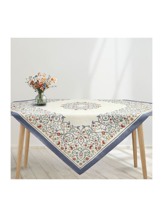 Dimeco Silvia Silber Tischdecke 140x140cm