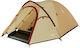 Coleman Darwin Plus Camping Tent Igloo Beige with Double Cloth 3 Seasons for 3 People 330x190x130cm