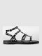 Women's Flat Sandals Gladiator Black